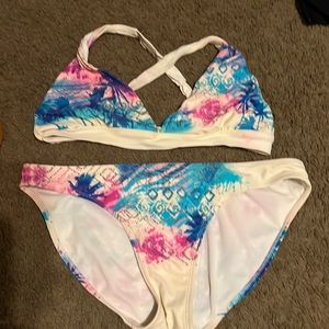 LG bikini white/ off white with design